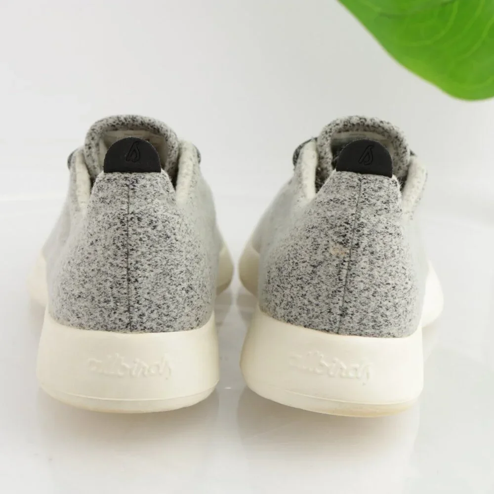 Allbirds Womens WR Wool Runner Shoes Size 9 Gray Merino Sneakers Trainer Low